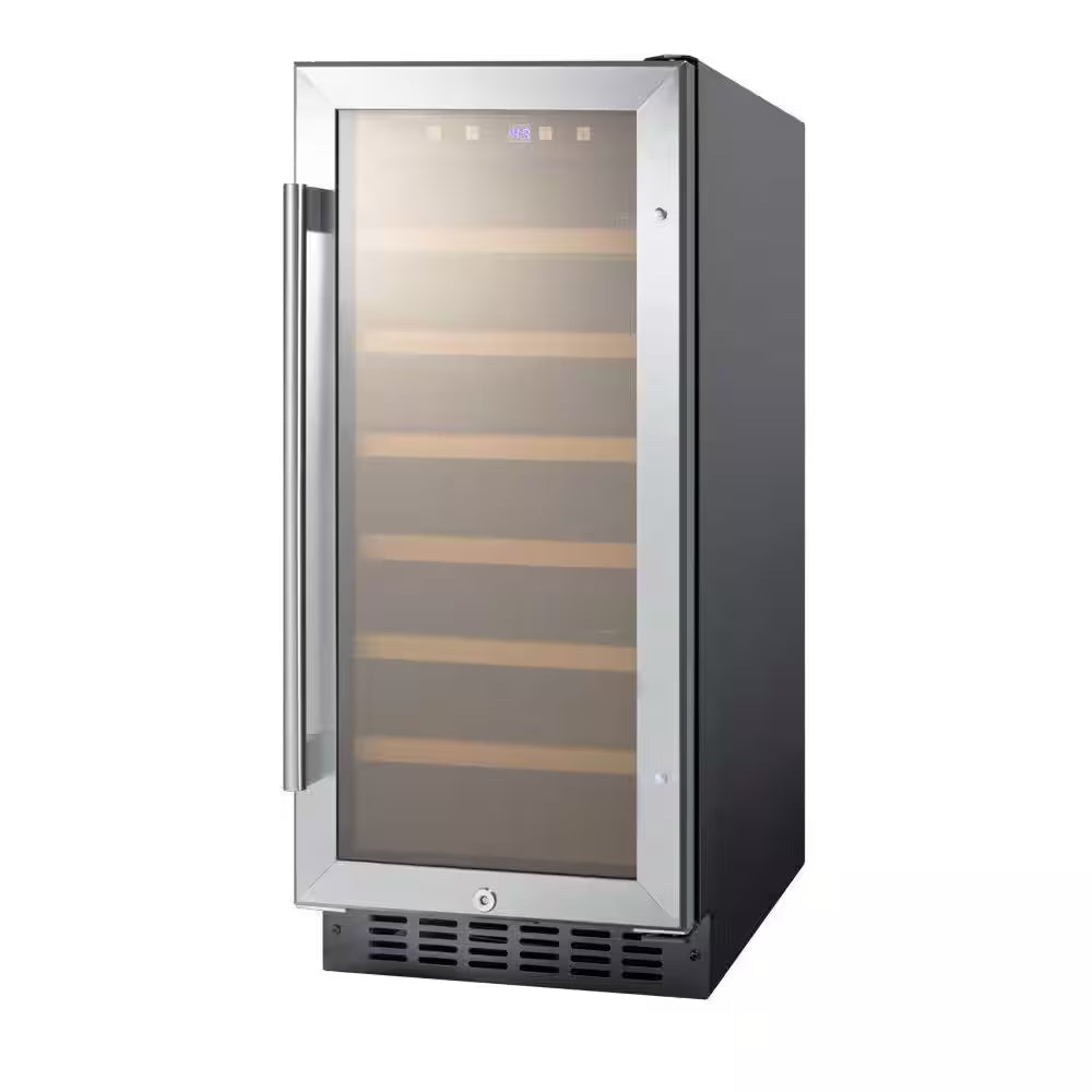 15 In. 33-Bottle Built-In Wine Cooler