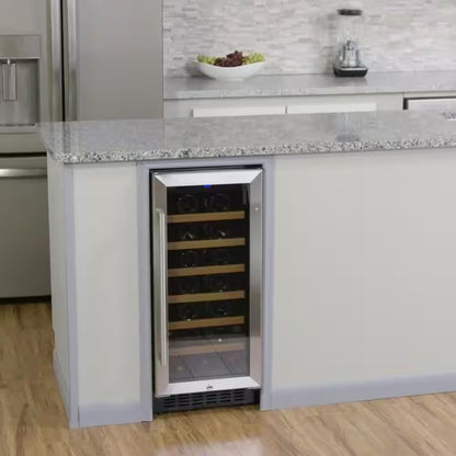 15 In. 33-Bottle Built-In Wine Cooler — product view 4