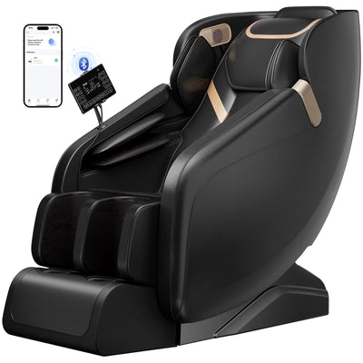 UPGO 4D Zero Gravity Massage Chair with Heat – Black