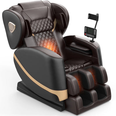 Znines Zero Gravity Massage Chair with Heat – Black
